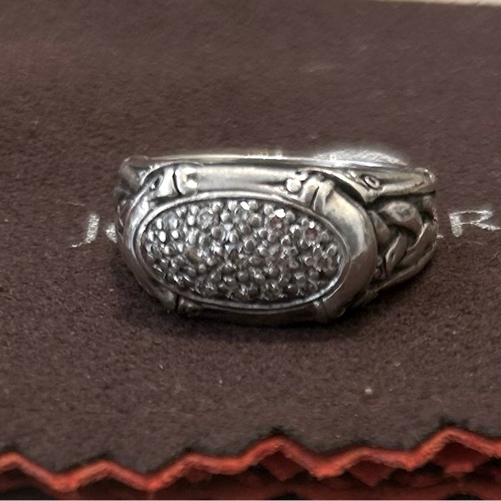 John Hardy Pave small ring